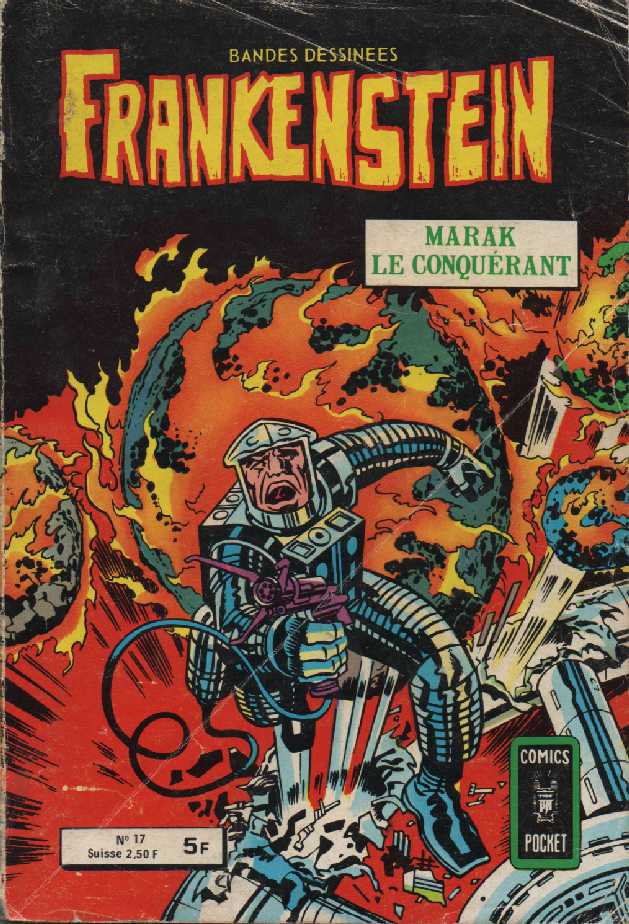 Scan de la Couverture Frankenstein n 17